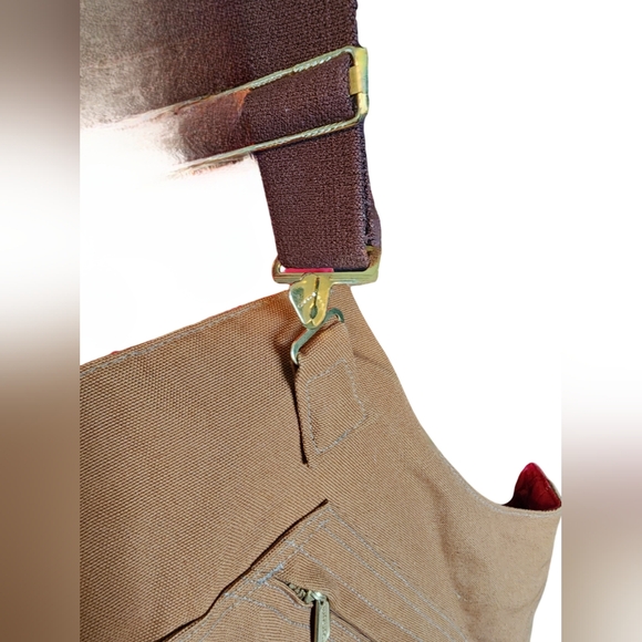 Carhartt 🇺🇸 Insulated Overalls Brown EUC 40×30 🇺🇸 - Picture 7 of 8